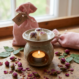 10 Scented Soy Wax Melts in Linen Bag
