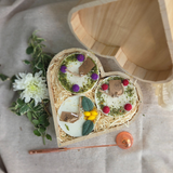 Small Spring Trio Gift Set (Heart Wooden Case)