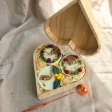 Small Spring Trio Gift Set (Heart Wooden Case)