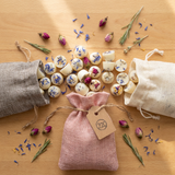 10 Mango Scented Soy Wax Melts in Linen Bag