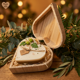 Heart Gift Box Large Heart Candle With Apples