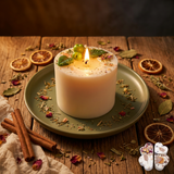 Large Candle With Apples, box of 6