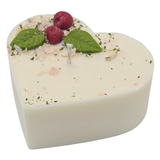 Large Heart Candle With Cherries, box of 6
