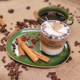 Mittlere duftende Sojakerze mit Kaffeebohnen, 6er-Box