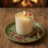 Medium Candle With Cherries, box of 6