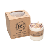 Medium Scented Soy Wax  Candle With Rose Petals box of 6
