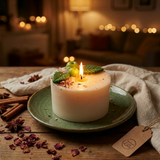 Small Candle With Apples, box of 6