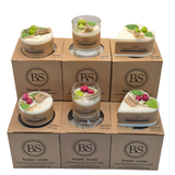 Cherry & Apple Candle Sample Set (Case of 6) – Small Heart, Small Glass & Small Pillar