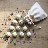 10 Mango Scented Soy Wax Melts in Linen Bag