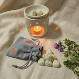 10 Mango Scented Soy Wax Melts in Linen Bag