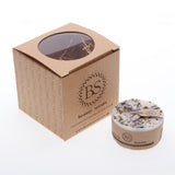 Kleine duftende Sojakerze mit Wildblumen, 6er-Box